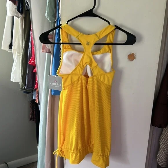 NWT Athleta Yellow tank - Picture 7 of 8